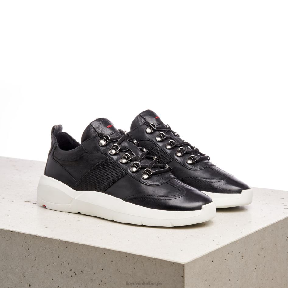 lage sneakers vrouwen LLOYD zwart schoenen ZJ6BL813