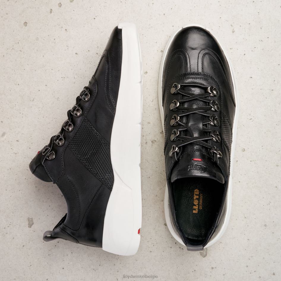 lage sneakers vrouwen LLOYD zwart schoenen ZJ6BL813