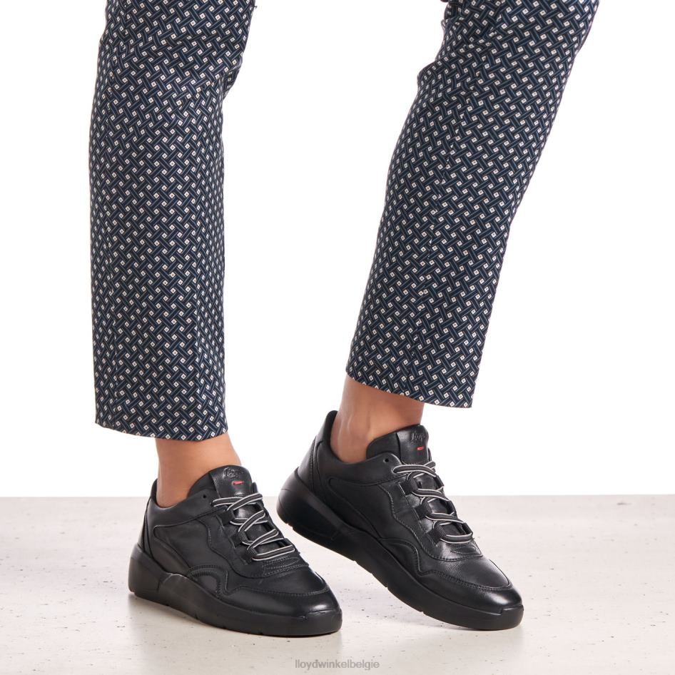 lage sneakers vrouwen LLOYD zwart schoenen ZJ6BL858