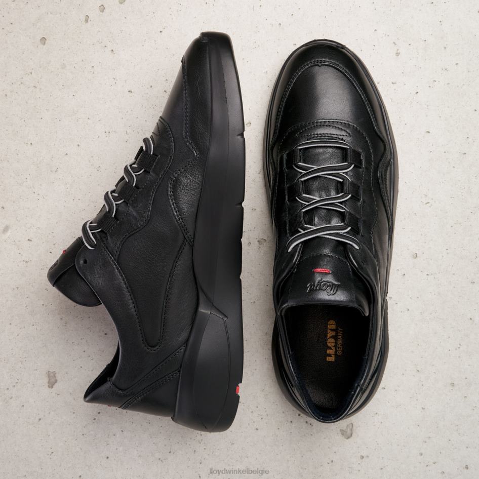lage sneakers vrouwen LLOYD zwart schoenen ZJ6BL858