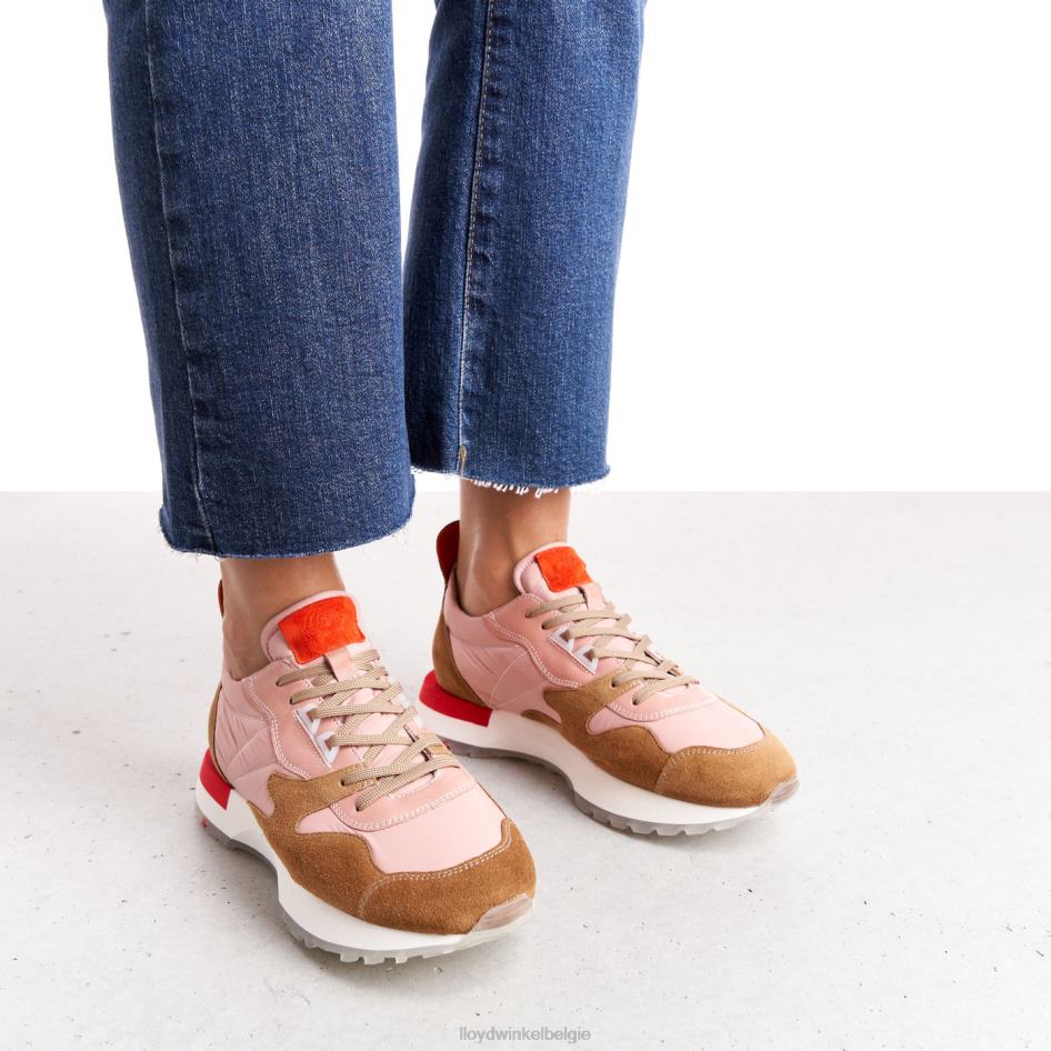 leren lage sneakers vrouwen LLOYD gecombineerd schoenen ZJ6BL805