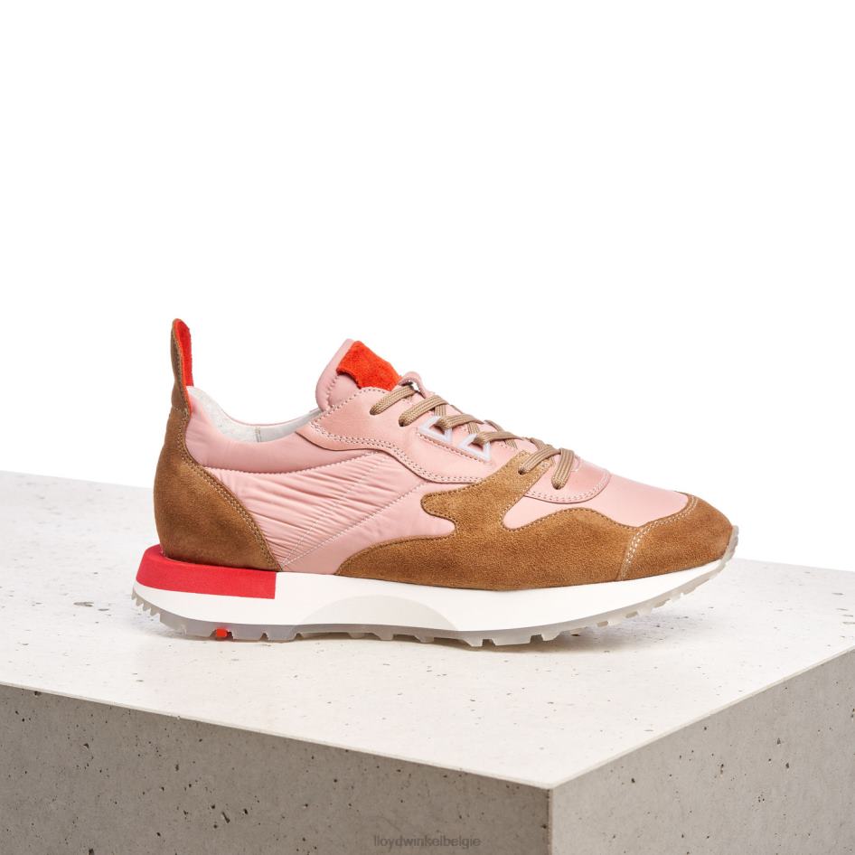 leren lage sneakers vrouwen LLOYD gecombineerd schoenen ZJ6BL805