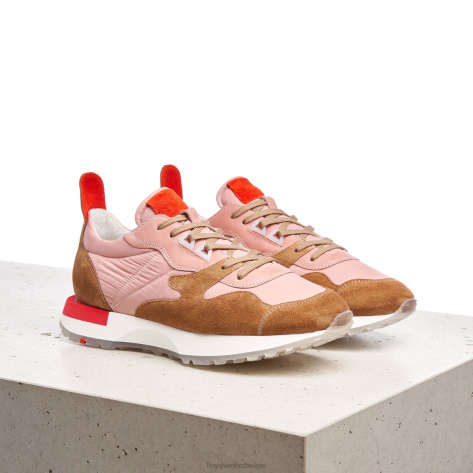 leren lage sneakers vrouwen LLOYD gecombineerd schoenen ZJ6BL805