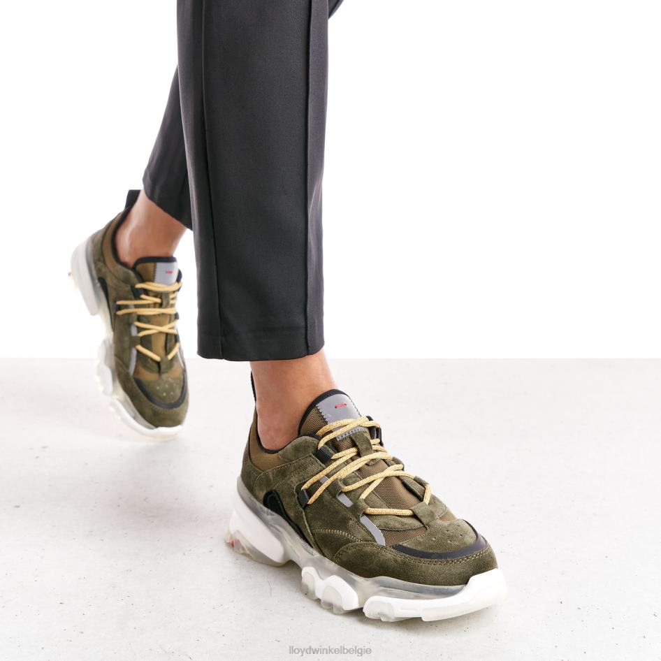 leren lage sneakers vrouwen LLOYD groente schoenen ZJ6BL780
