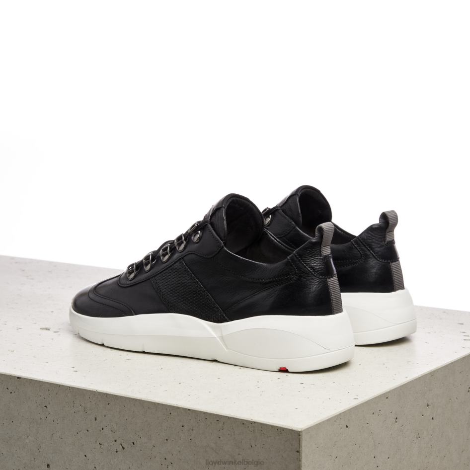 leren sneakers vrouwen LLOYD zwart schoenen ZJ6BL834