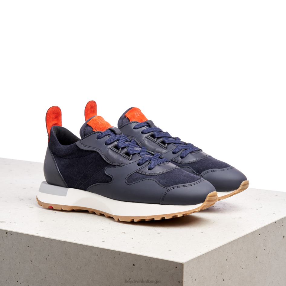 schapenleren sneakers vrouwen LLOYD blauw schoenen ZJ6BL791
