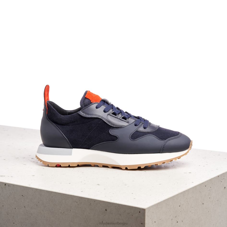 schapenleren sneakers vrouwen LLOYD blauw schoenen ZJ6BL791
