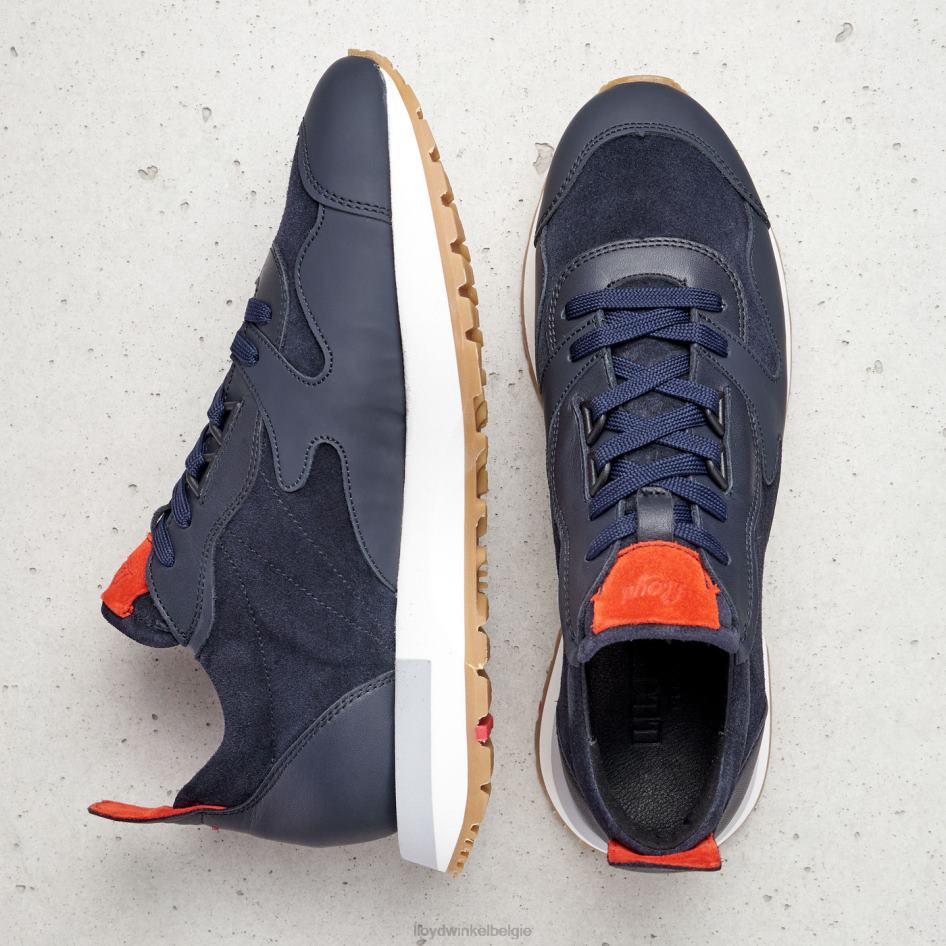 schapenleren sneakers vrouwen LLOYD blauw schoenen ZJ6BL791