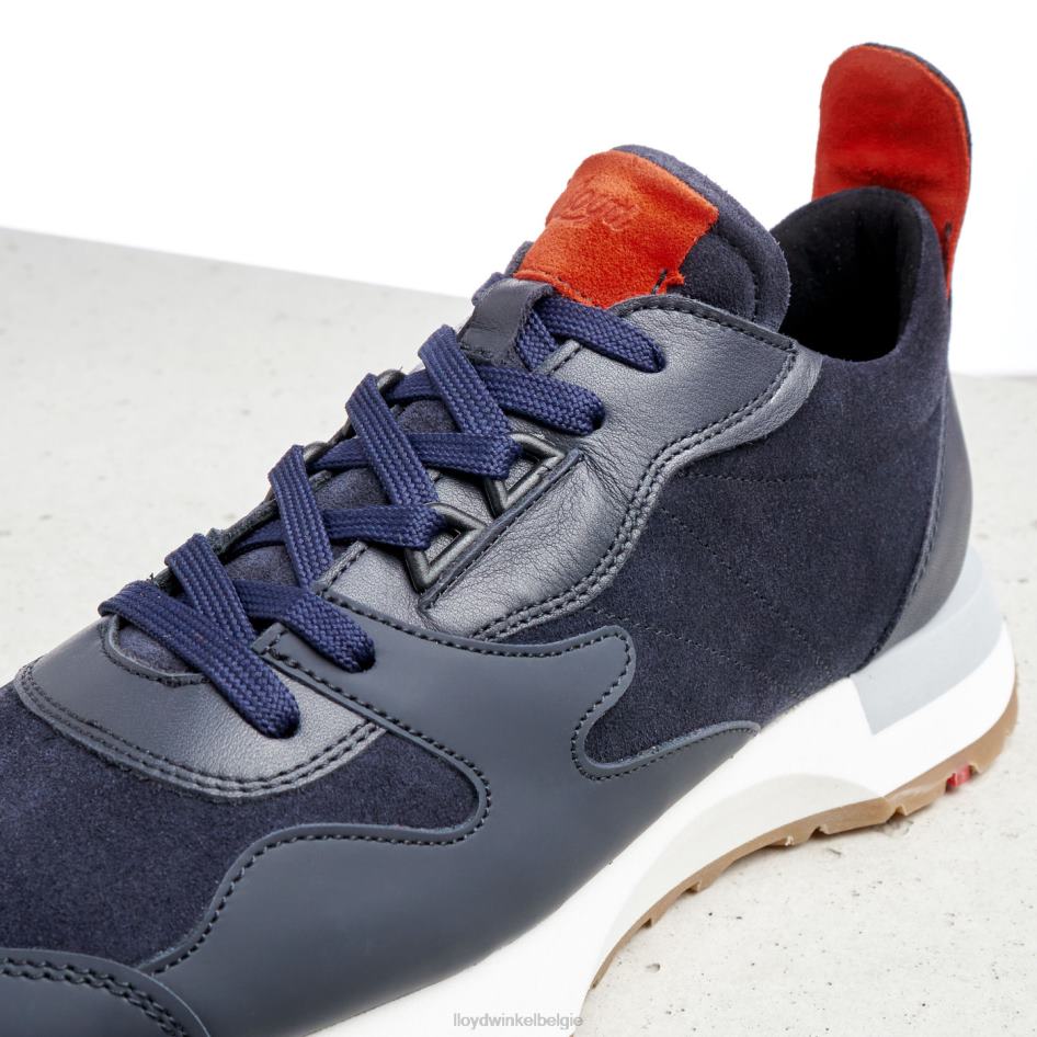 schapenleren sneakers vrouwen LLOYD blauw schoenen ZJ6BL791