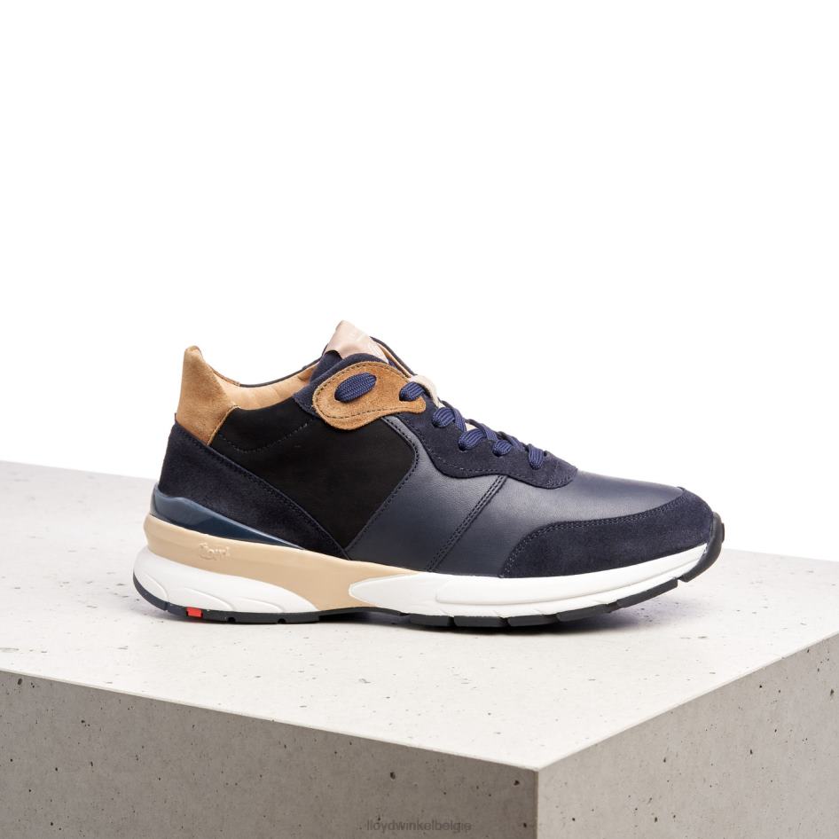 schapenleren sneakers vrouwen LLOYD blauw schoenen ZJ6BL814