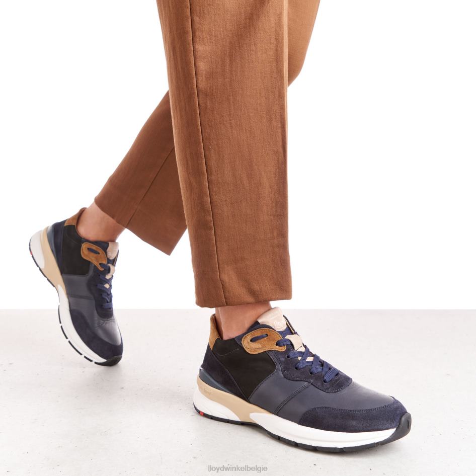 schapenleren sneakers vrouwen LLOYD blauw schoenen ZJ6BL814