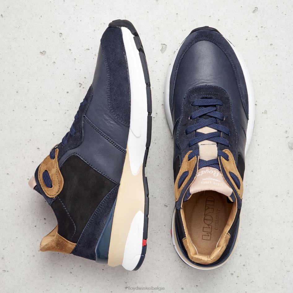 schapenleren sneakers vrouwen LLOYD blauw schoenen ZJ6BL814