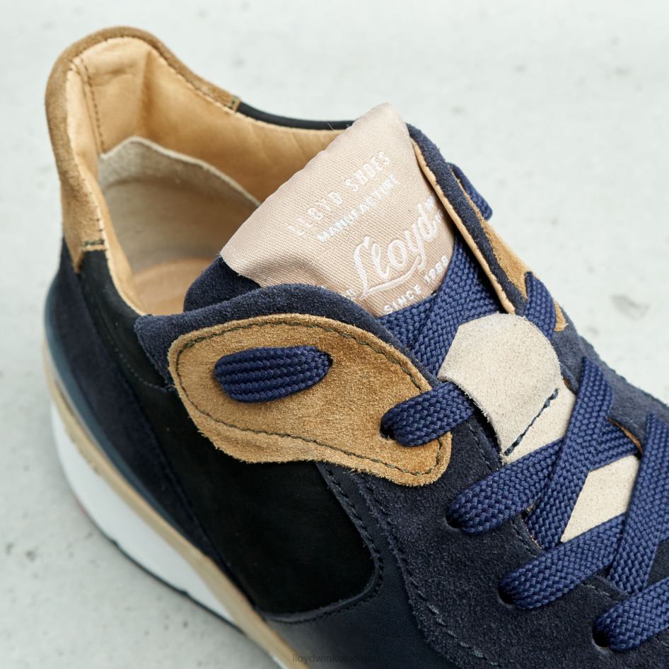 schapenleren sneakers vrouwen LLOYD blauw schoenen ZJ6BL814