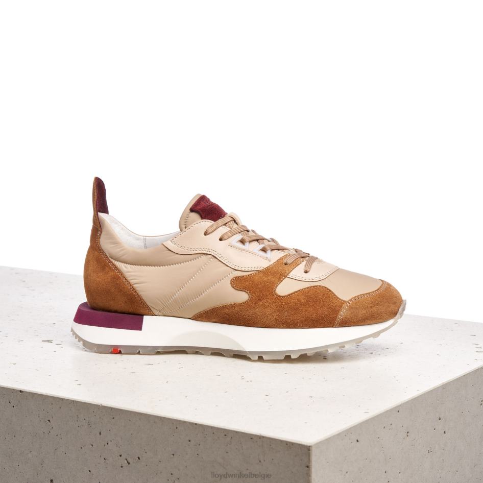 schapenleren sneakers vrouwen LLOYD gecombineerd schoenen ZJ6BL820