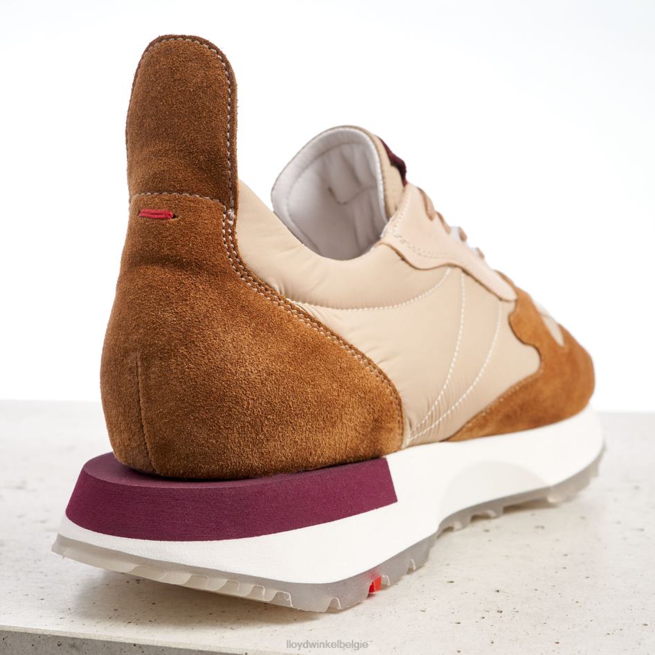 schapenleren sneakers vrouwen LLOYD gecombineerd schoenen ZJ6BL820