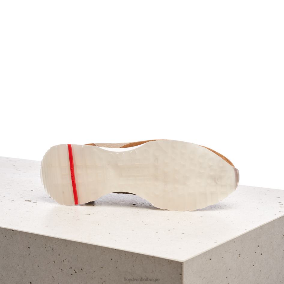 schapenleren sneakers vrouwen LLOYD gecombineerd schoenen ZJ6BL820