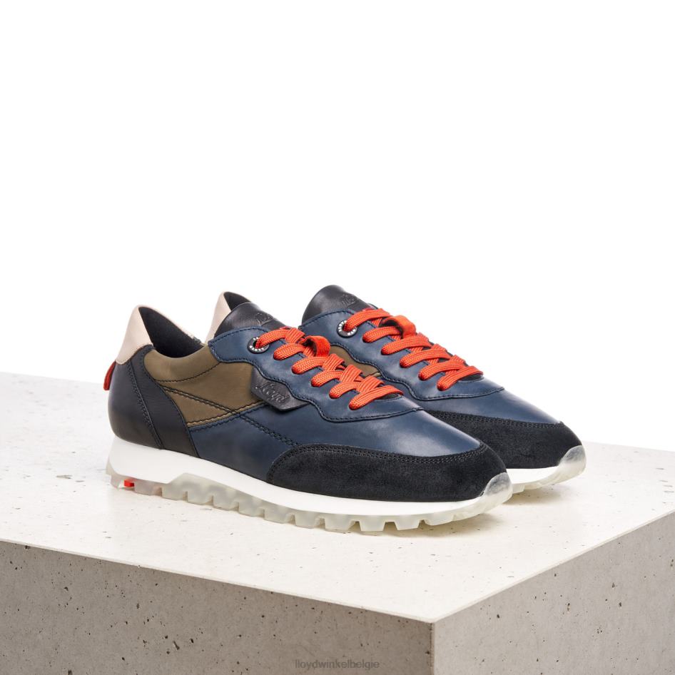 schapenleren sneakers vrouwen LLOYD gecombineerd schoenen ZJ6BL821