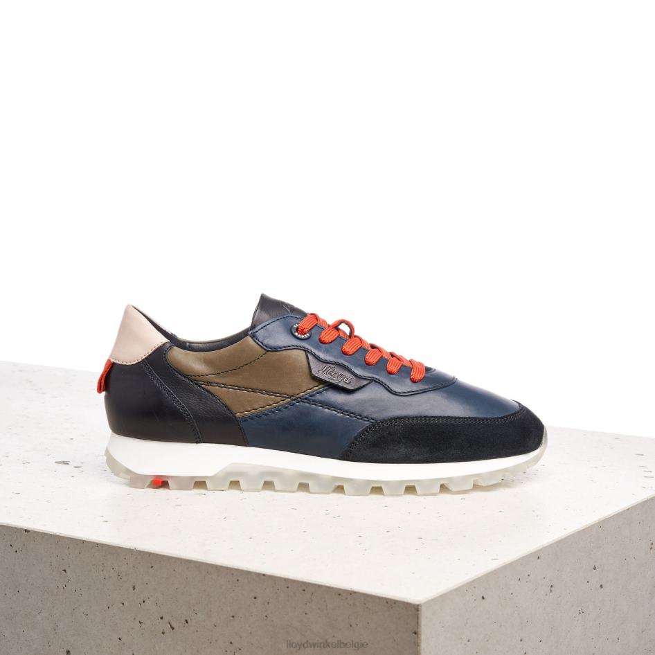 schapenleren sneakers vrouwen LLOYD gecombineerd schoenen ZJ6BL821