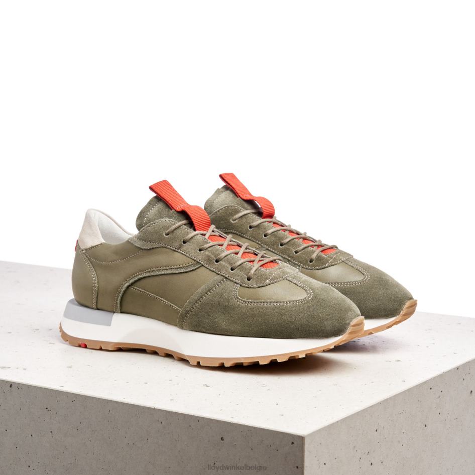 schapenleren sneakers vrouwen LLOYD gecombineerd schoenen ZJ6BL836