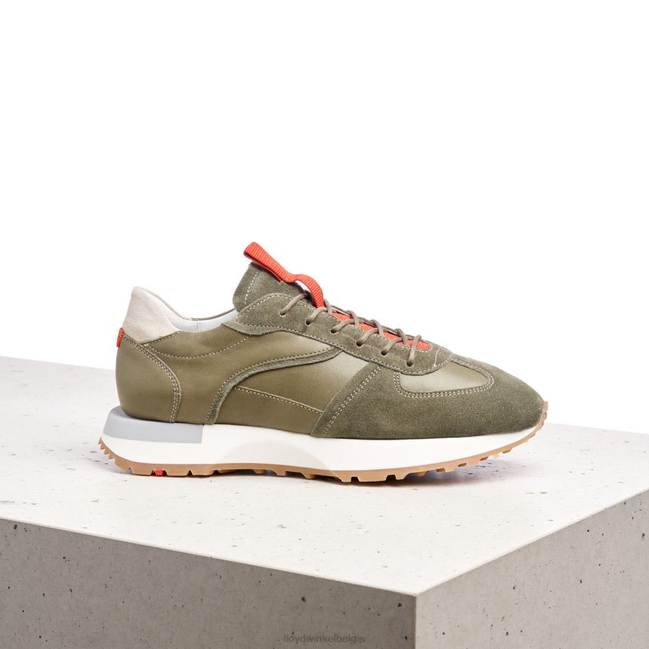 schapenleren sneakers vrouwen LLOYD gecombineerd schoenen ZJ6BL836