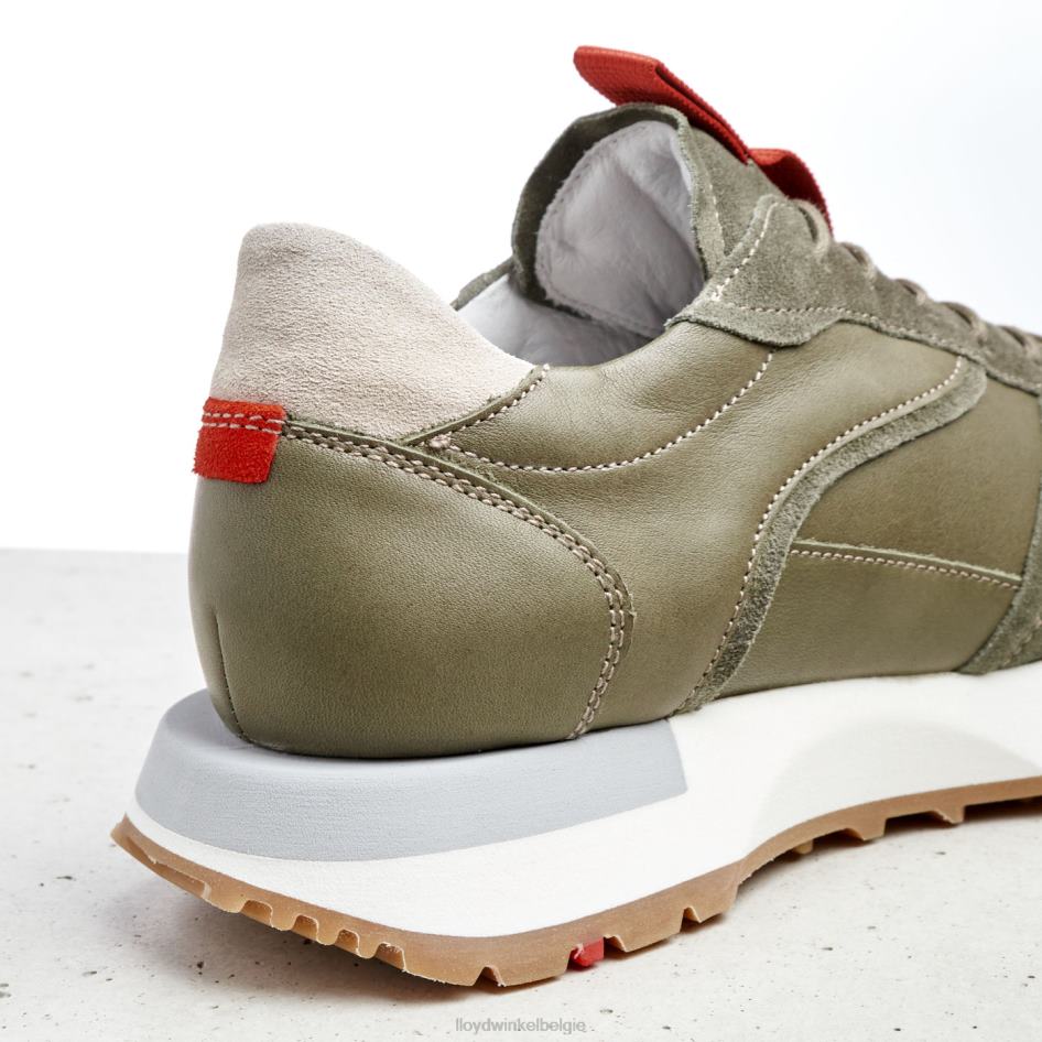 schapenleren sneakers vrouwen LLOYD gecombineerd schoenen ZJ6BL836