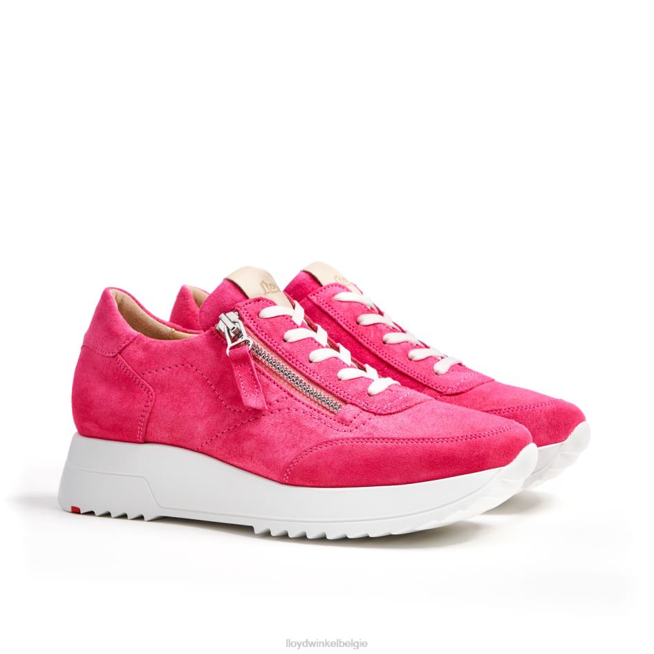 sportieve look-sneaker vrouwen LLOYD roze schoenen ZJ6BL843
