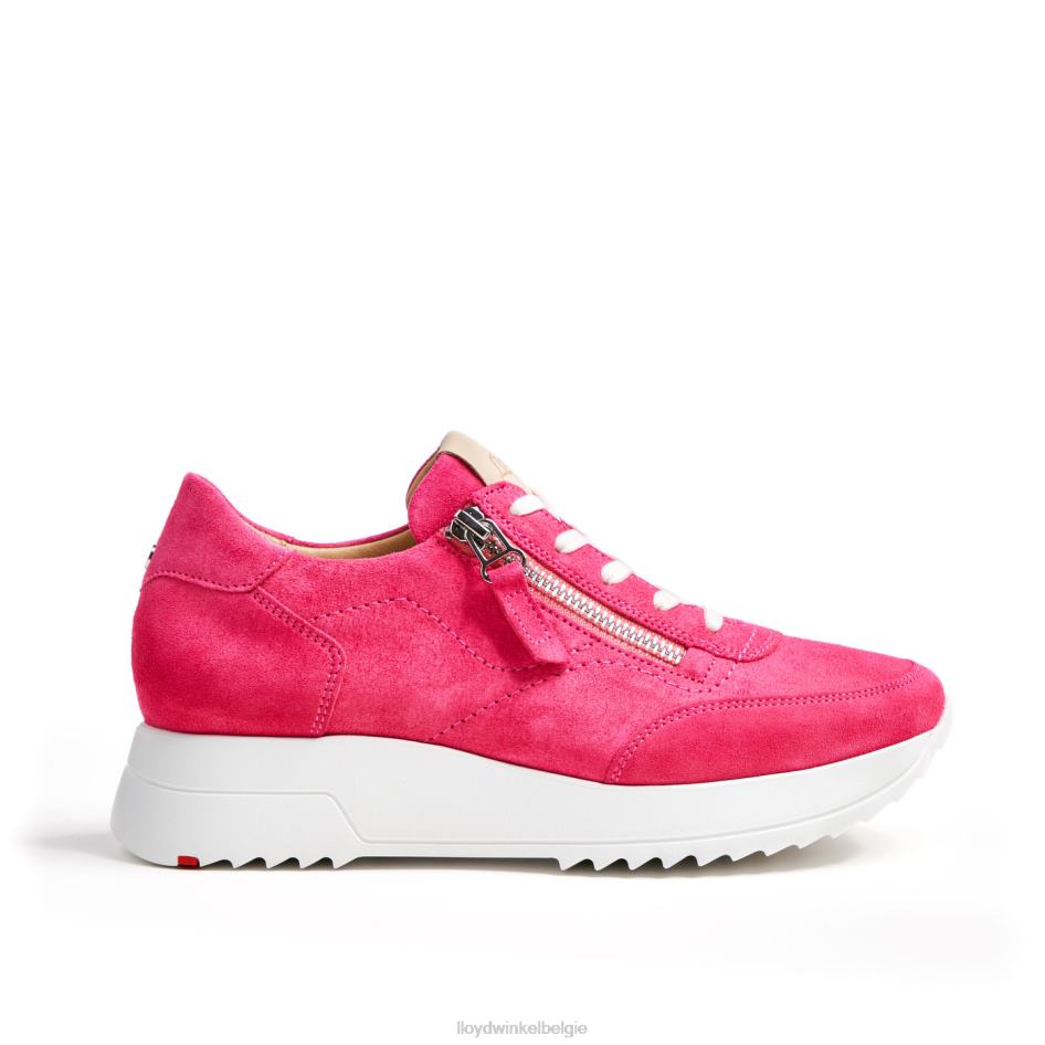 sportieve look-sneaker vrouwen LLOYD roze schoenen ZJ6BL843