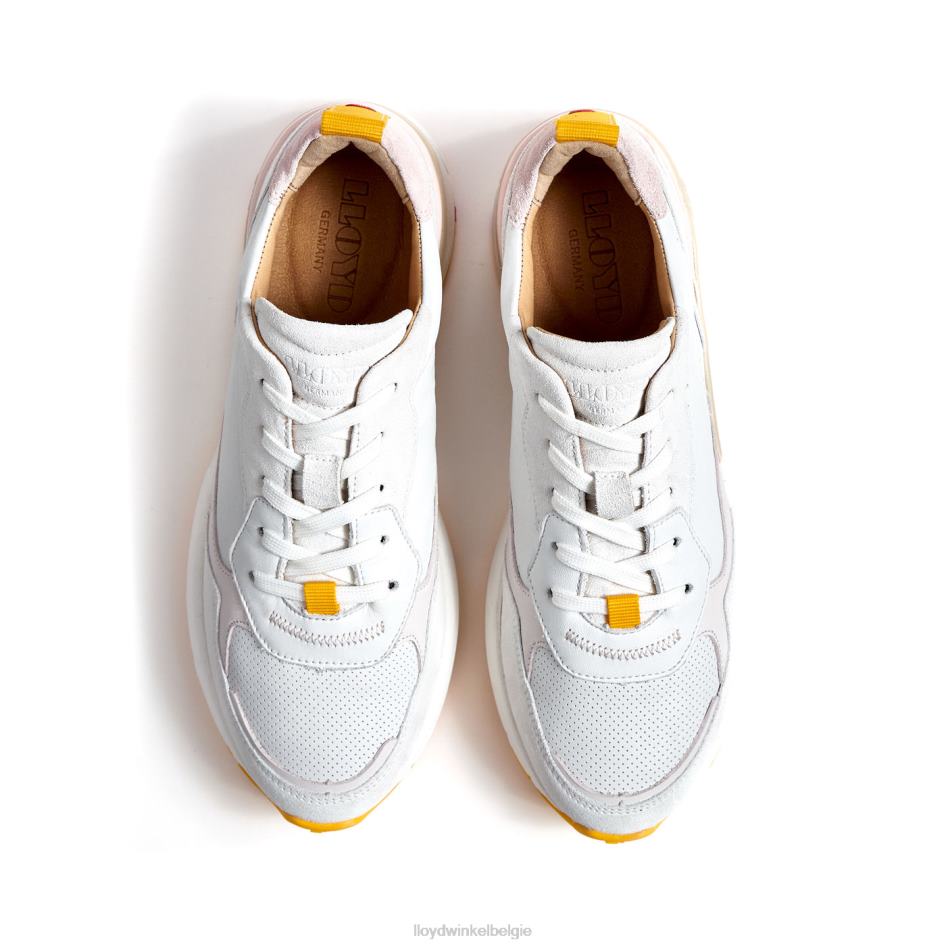 sportieve look-sneaker vrouwen LLOYD wit schoenen ZJ6BL837