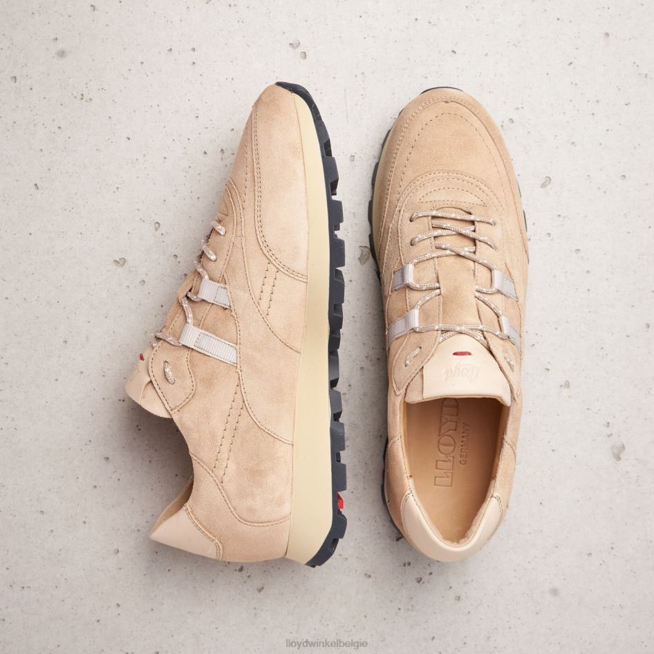 suède sneakers vrouwen LLOYD beige schoenen ZJ6BL854