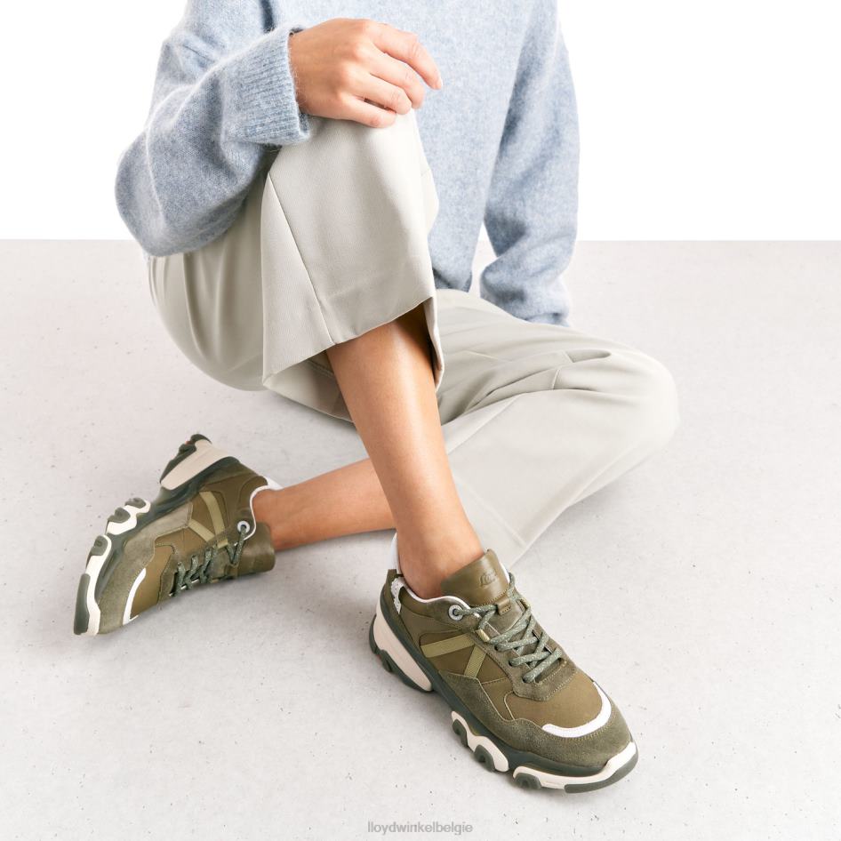 suède sneakers vrouwen LLOYD groente schoenen ZJ6BL802
