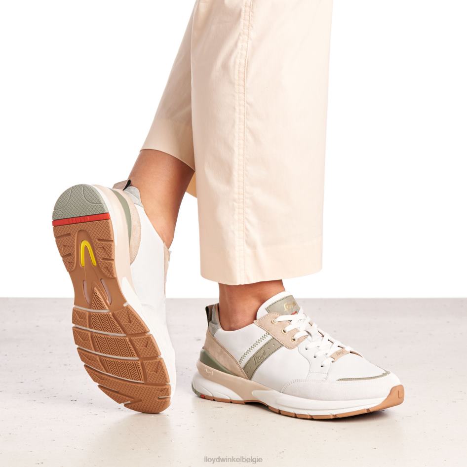 vlekkerige glad leren sneakers vrouwen LLOYD gecombineerd schoenen ZJ6BL840