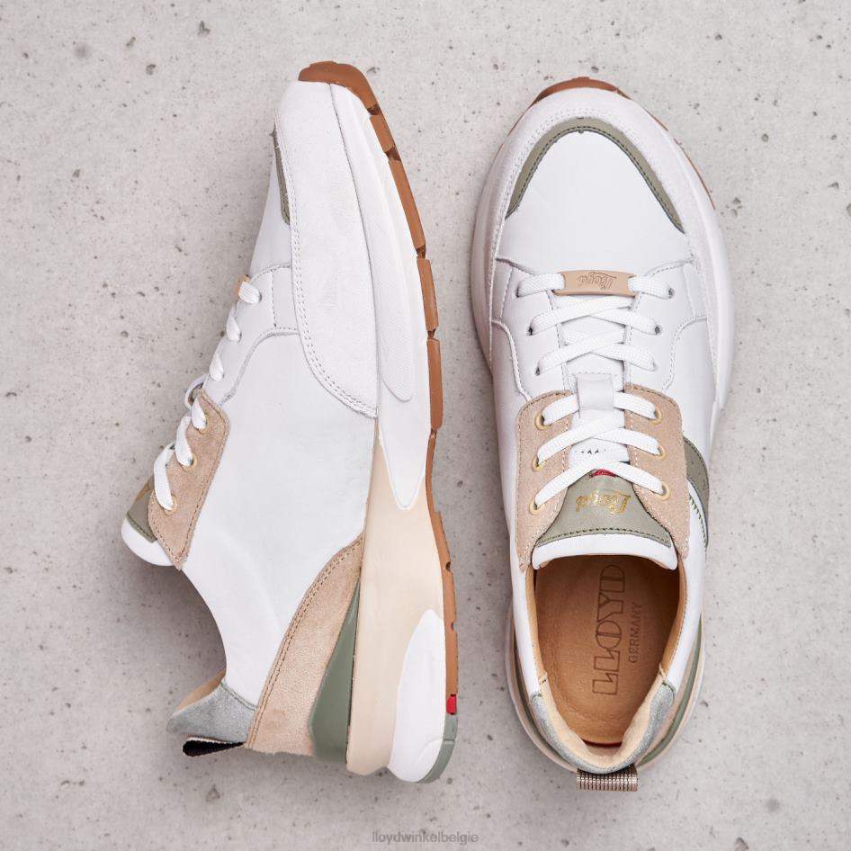 vlekkerige glad leren sneakers vrouwen LLOYD gecombineerd schoenen ZJ6BL840