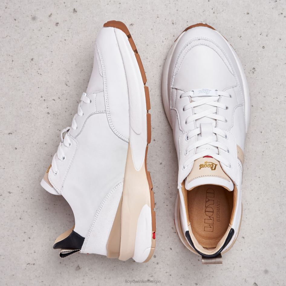 vlekkerige glad leren sneakers vrouwen LLOYD gecombineerd schoenen ZJ6BL846