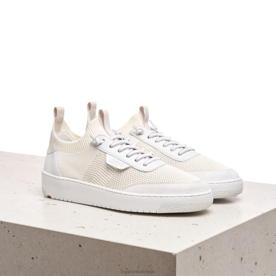 vlekkerige glad leren sneakers vrouwen LLOYD wit schoenen ZJ6BL806