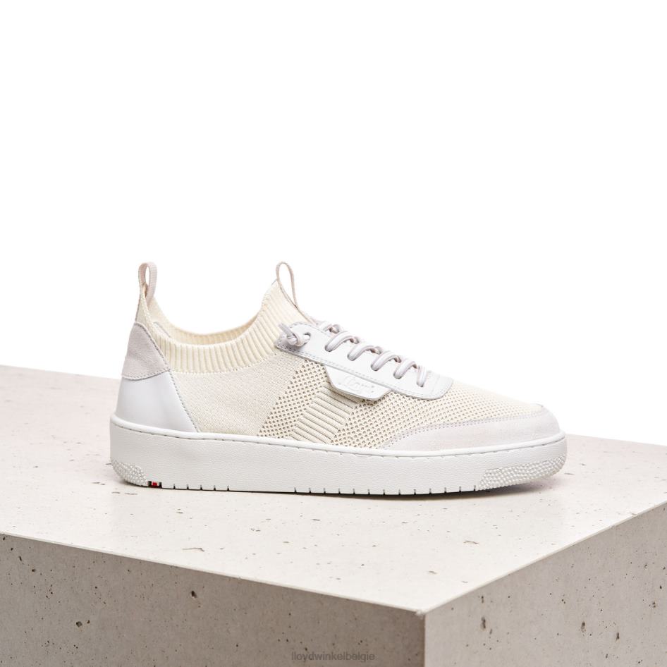 vlekkerige glad leren sneakers vrouwen LLOYD wit schoenen ZJ6BL806