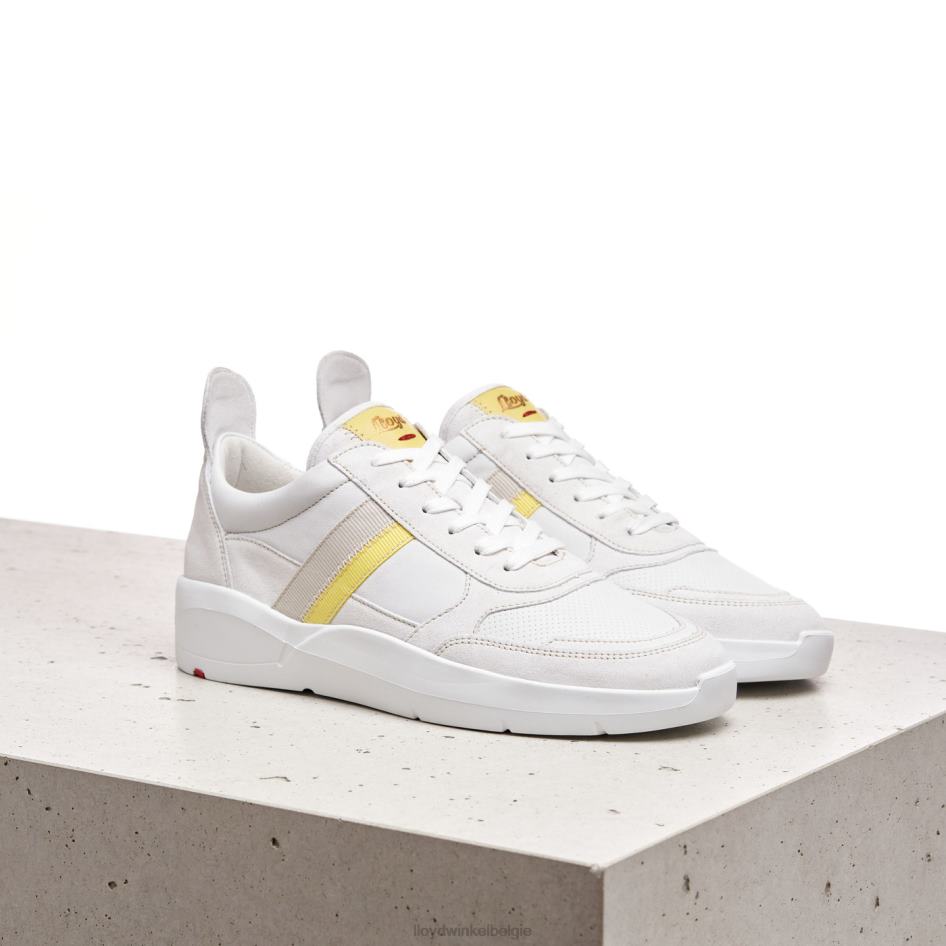 vlekkerige glad leren sneakers vrouwen LLOYD wit schoenen ZJ6BL808