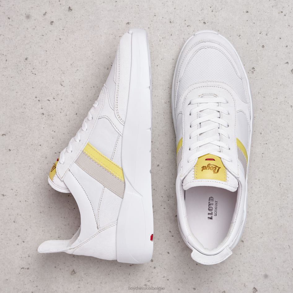 vlekkerige glad leren sneakers vrouwen LLOYD wit schoenen ZJ6BL808