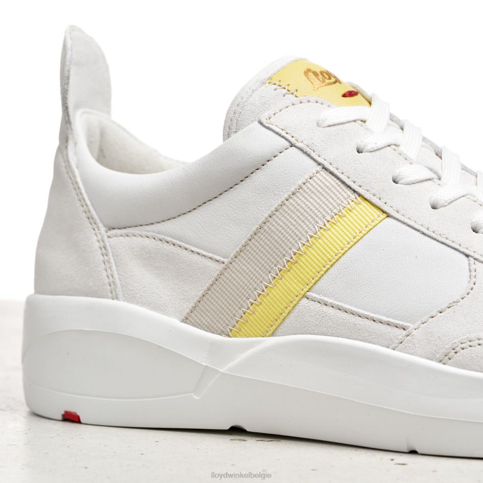 vlekkerige glad leren sneakers vrouwen LLOYD wit schoenen ZJ6BL808