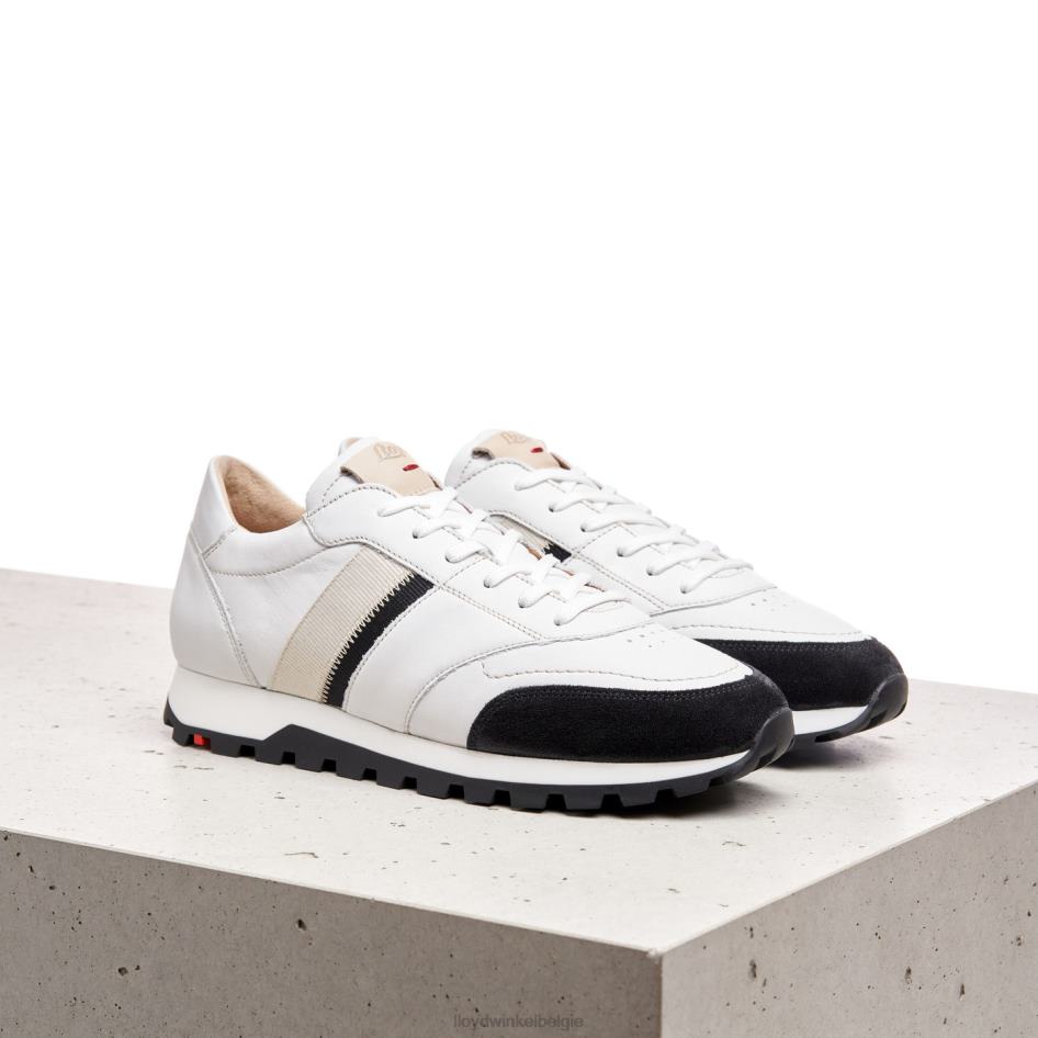 vlekkerige glad leren sneakers vrouwen LLOYD wit schoenen ZJ6BL828