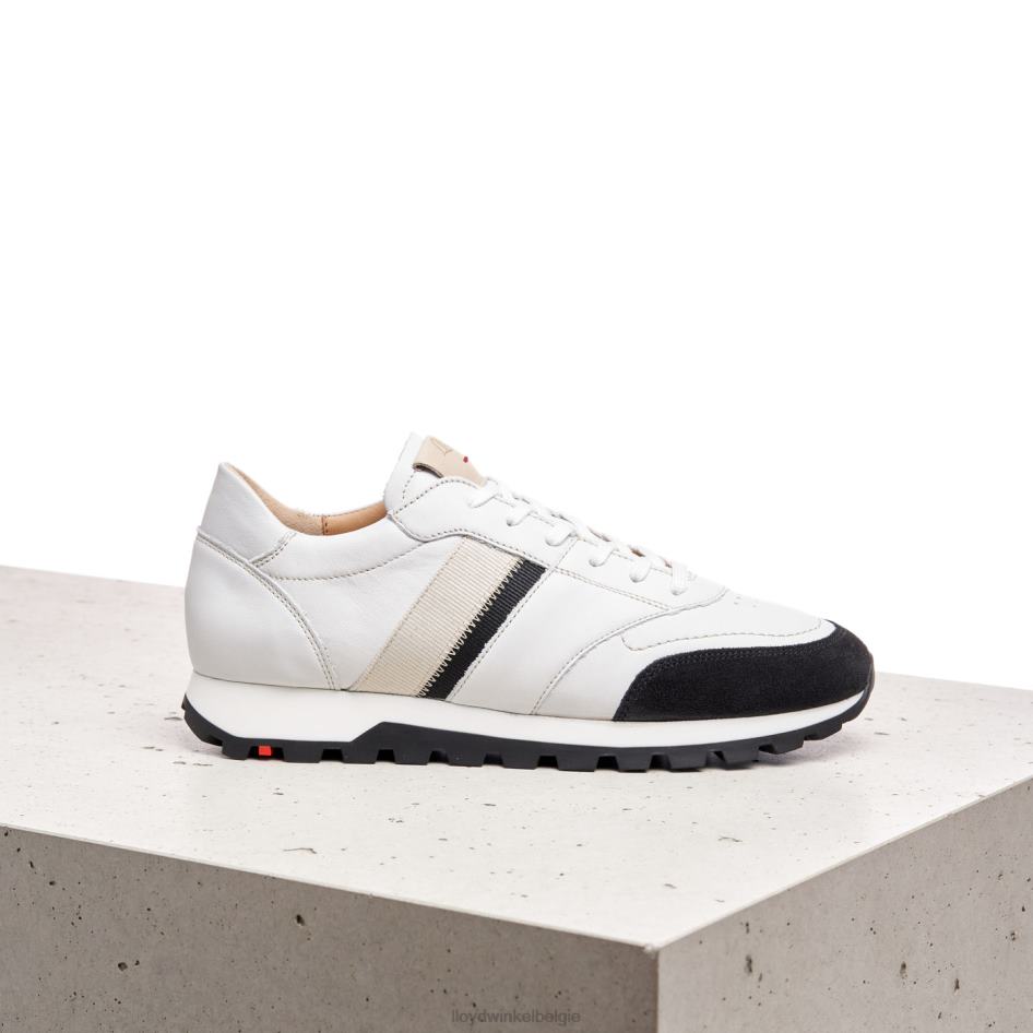 vlekkerige glad leren sneakers vrouwen LLOYD wit schoenen ZJ6BL828