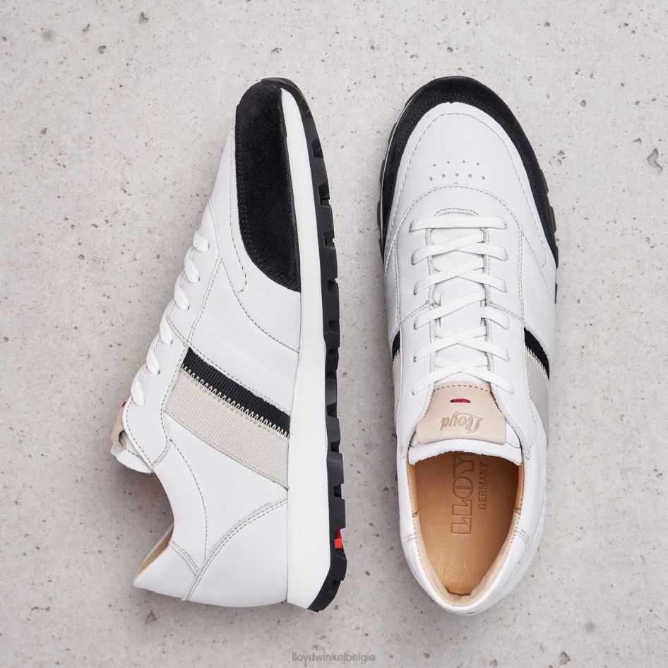 vlekkerige glad leren sneakers vrouwen LLOYD wit schoenen ZJ6BL828