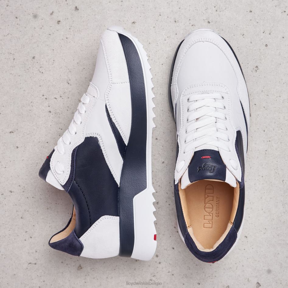 vlekkerige glad leren sneakers vrouwen LLOYD wit schoenen ZJ6BL870