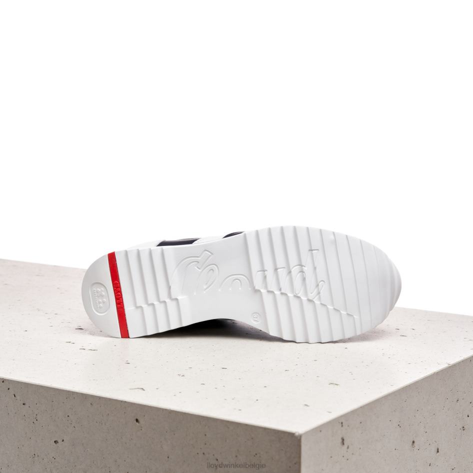 vlekkerige glad leren sneakers vrouwen LLOYD wit schoenen ZJ6BL870