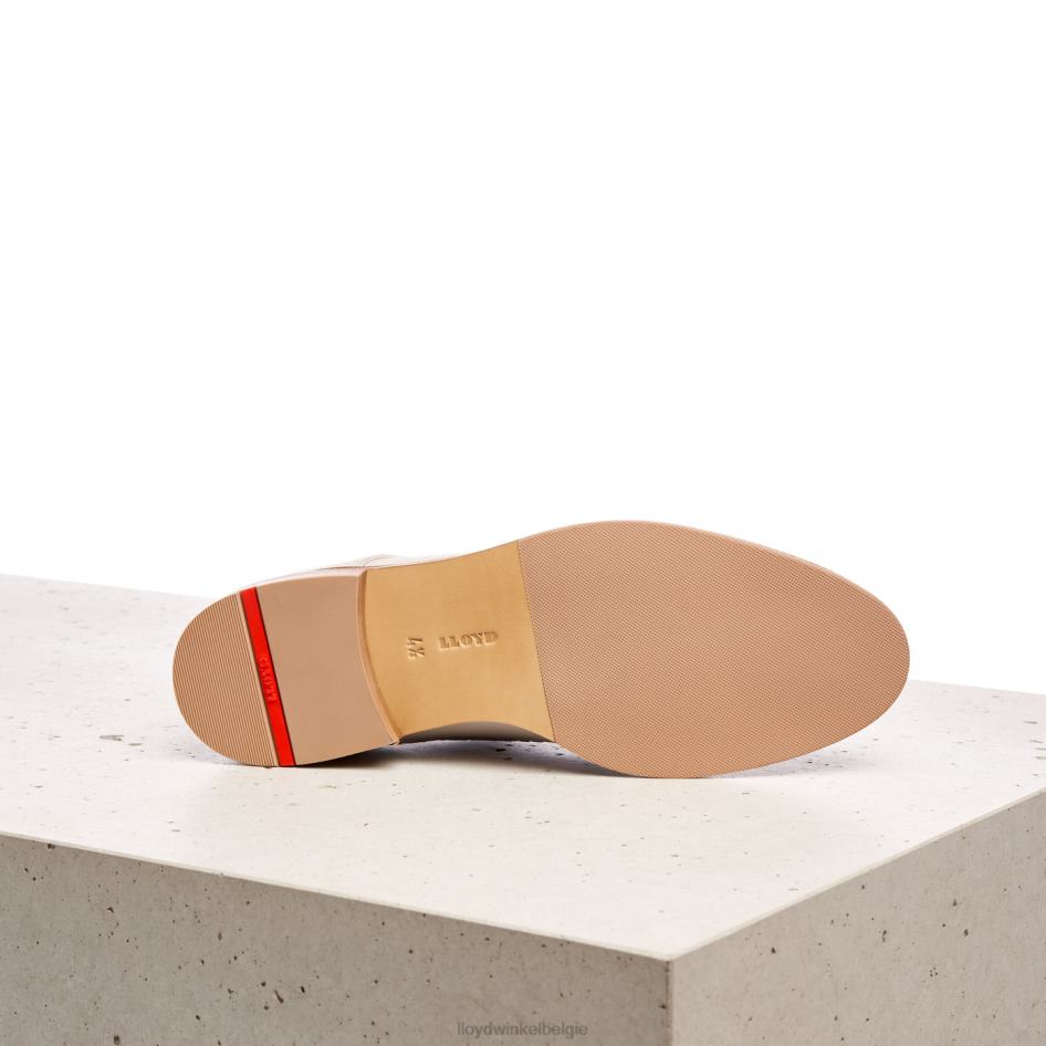 Halfhoge leren veterschoenen vrouwen LLOYD grijs schoenen ZJ6BL1190