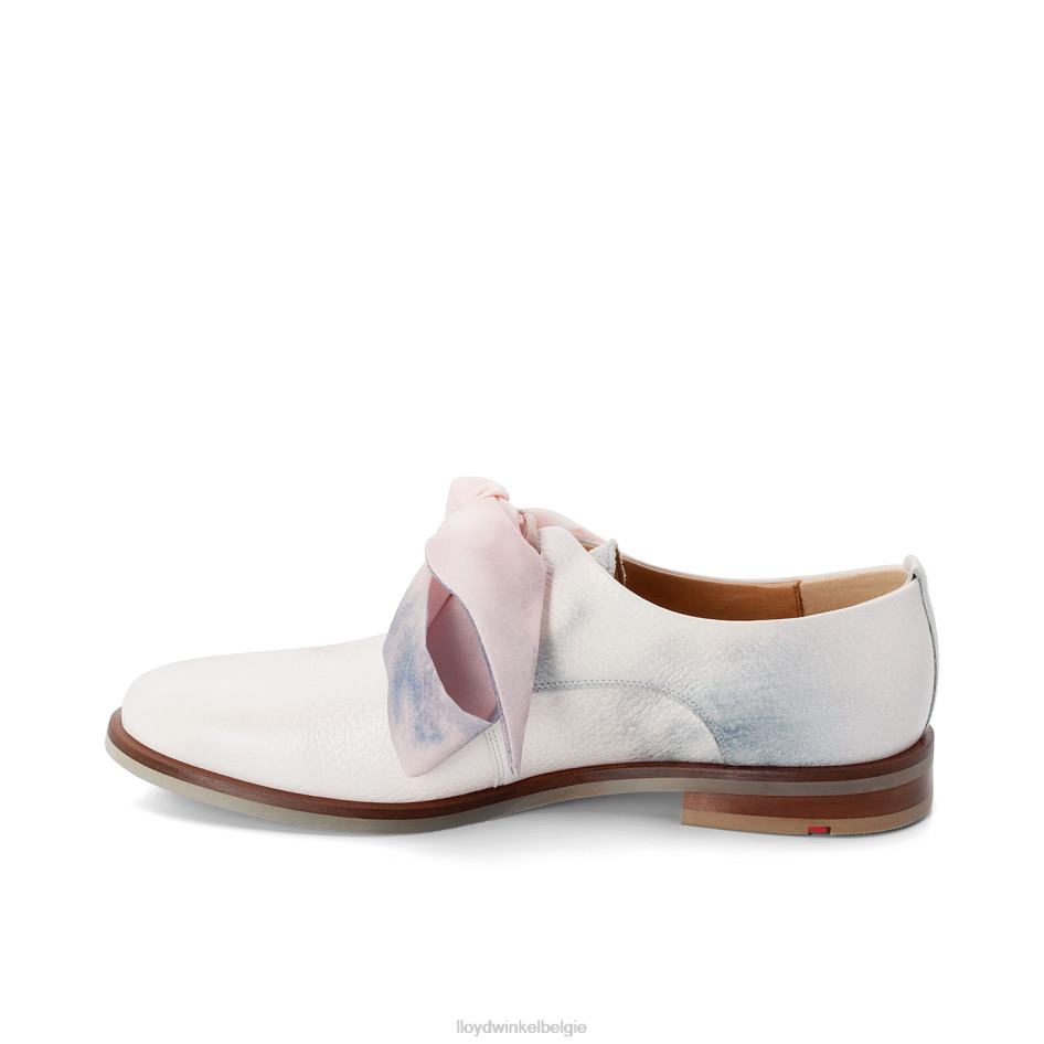 Halfhoge veterschoenen van glad leer vrouwen LLOYD gecombineerd schoenen ZJ6BL1179