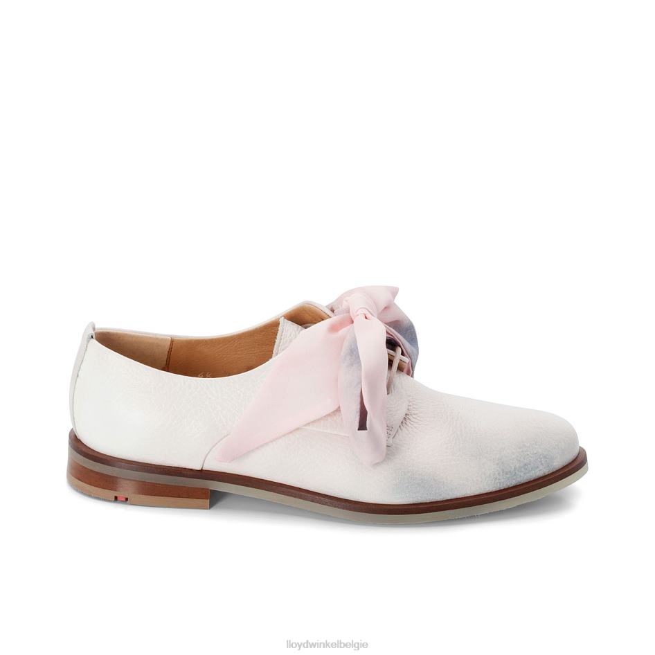 Halfhoge veterschoenen van glad leer vrouwen LLOYD gecombineerd schoenen ZJ6BL1179