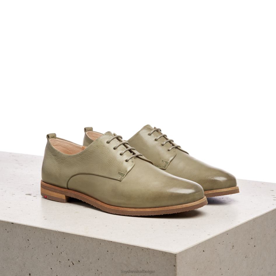 Halfhoge veterschoenen van glad leer vrouwen LLOYD groente schoenen ZJ6BL1098