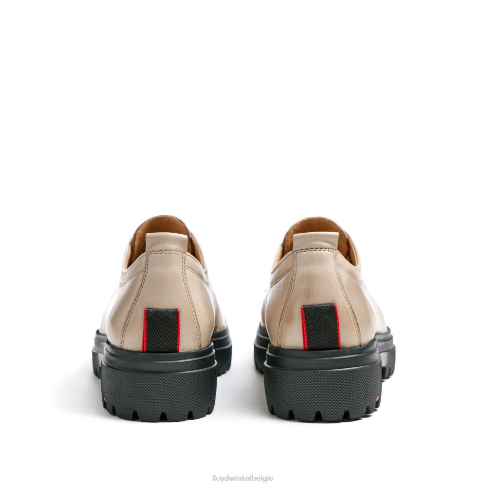 half leren veterschoenen vrouwen LLOYD beige schoenen ZJ6BL1029