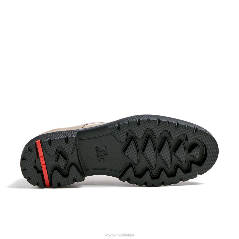 half leren veterschoenen vrouwen LLOYD beige schoenen ZJ6BL1029