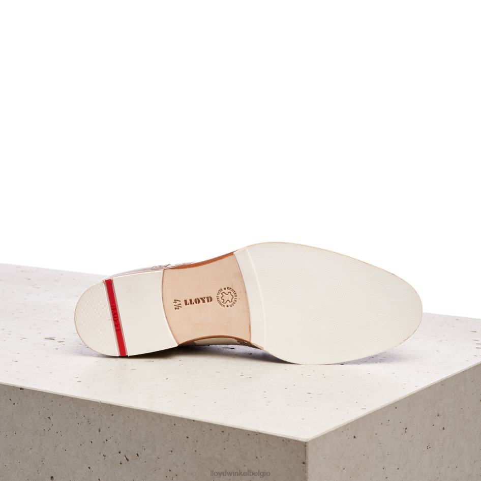 half leren veterschoenen vrouwen LLOYD beige schoenen ZJ6BL1065